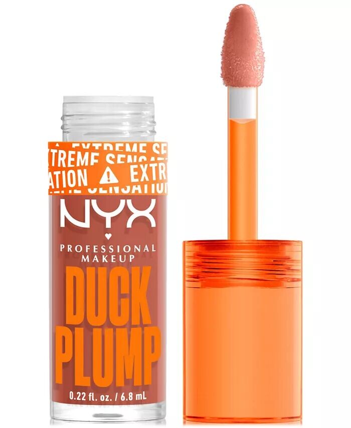 

Блеск для губ Duck Plump Nyx Professional Makeup, цвет Apri Caught