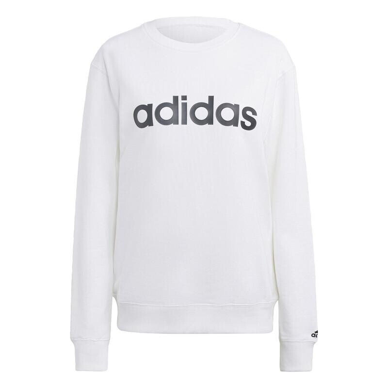Женская спортивная толстовка Adidas, белый/черный — фото 2