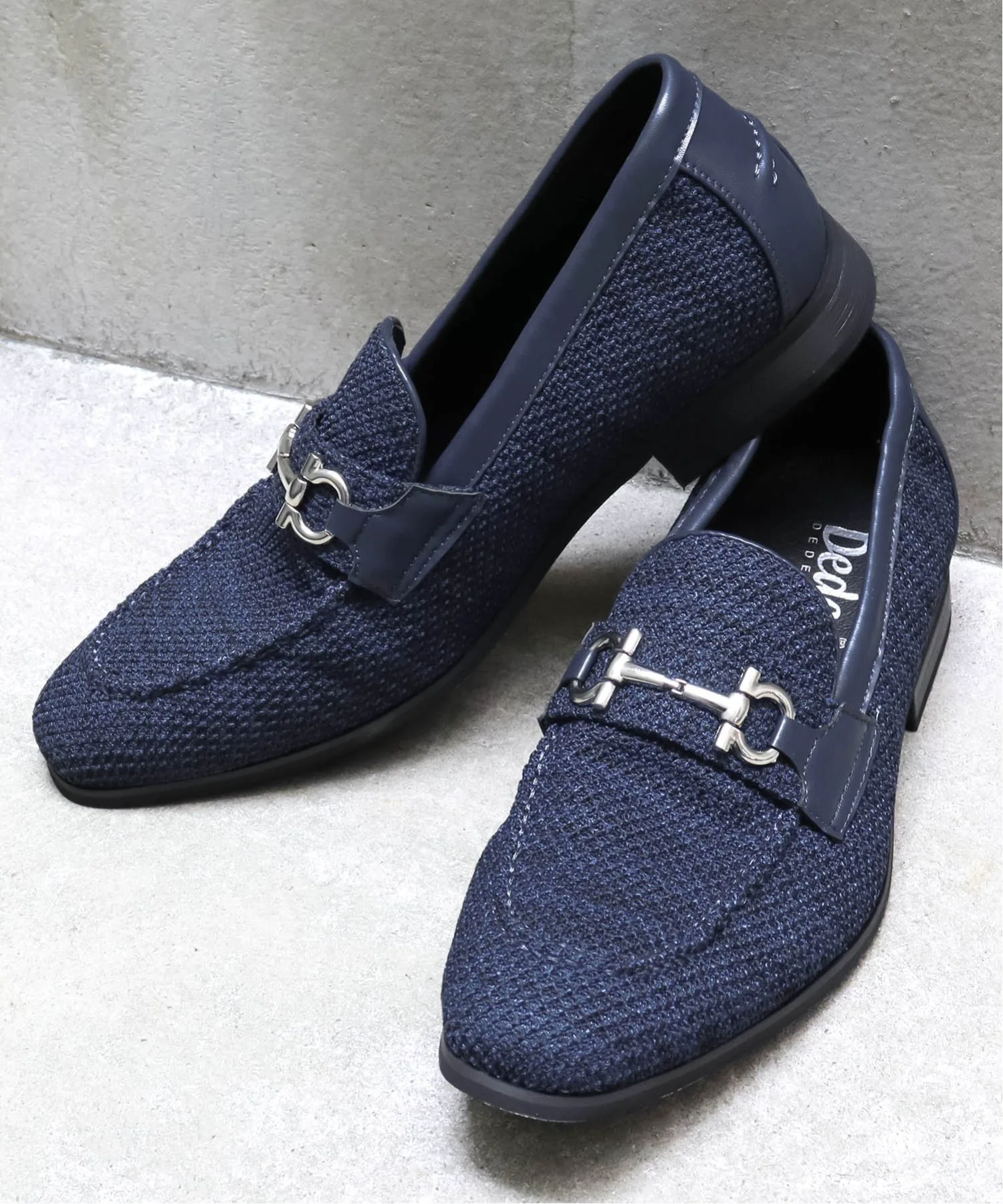Мужские лоферы из сетчатой ткани (комплект из 6 штук) 6325 Dedes, Navy