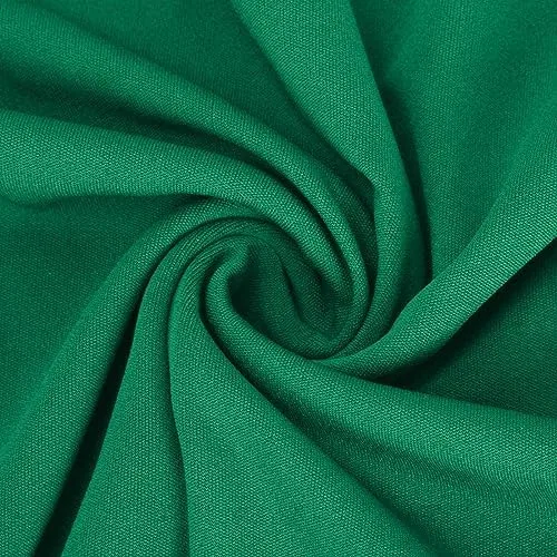 Юбка женская A-силуэта, миди, высокая талия, зеленая, S-3XL