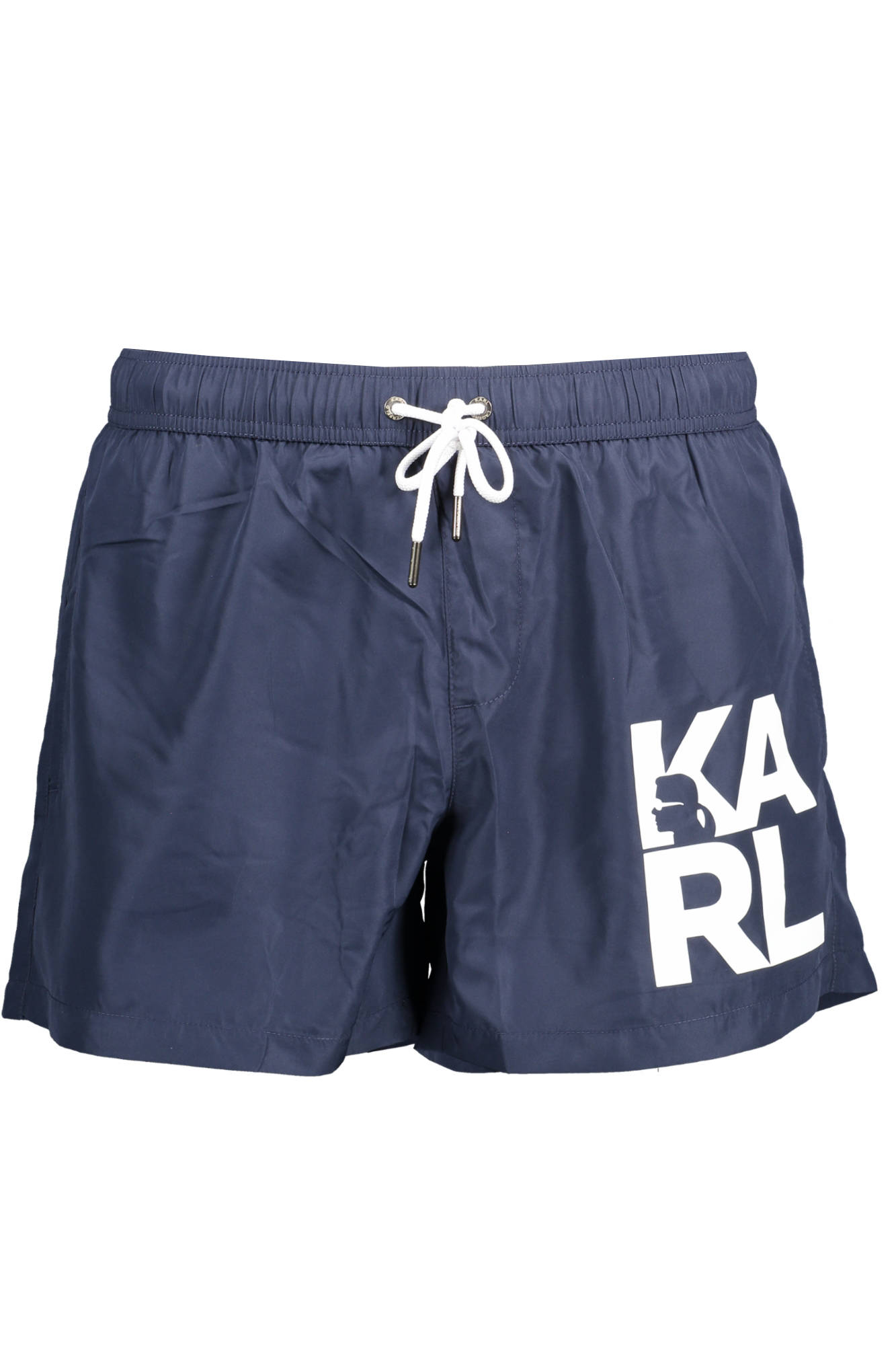

Мужские шорты Karl Lagerfeld Beachwear пляжные с фирменным логотипом, синий