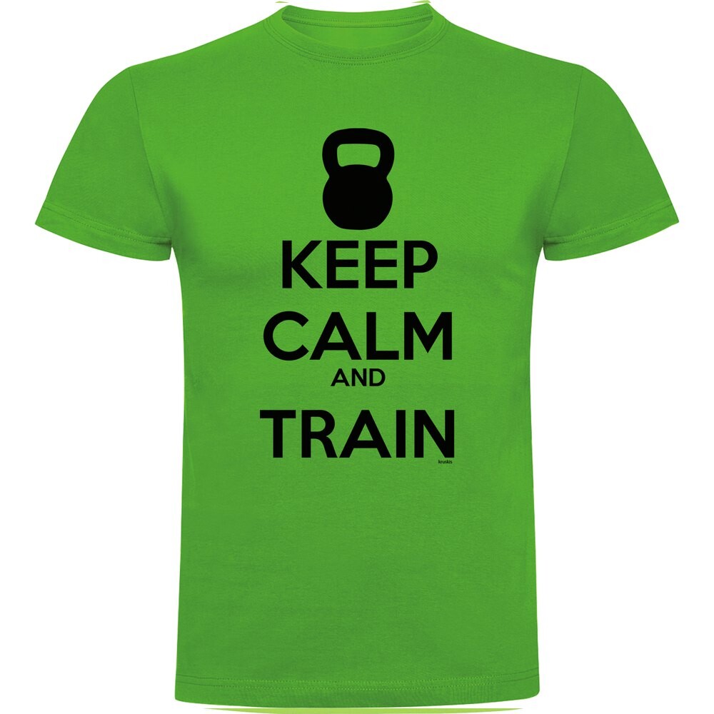 

Футболка Kruskis Keep Calm And Train, зеленый