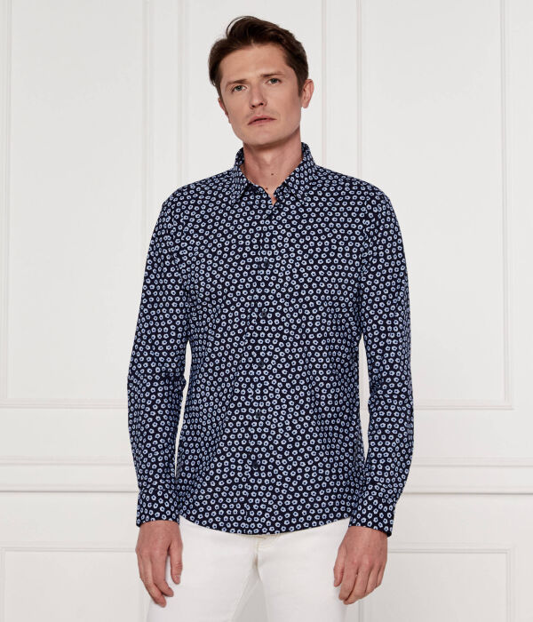 

Рубашка p-roan-kent-c1-233 Slim fit Boss, синий