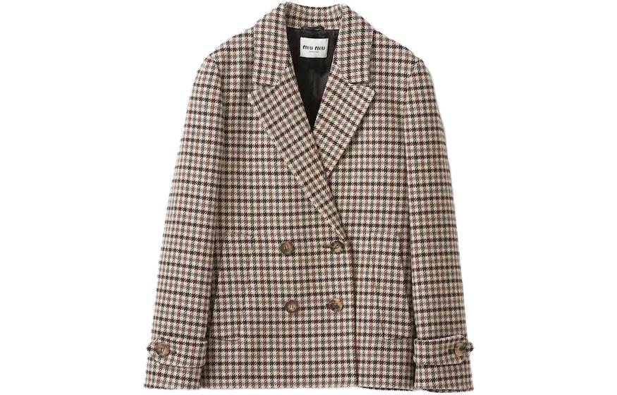 

MIU MIU Женское пальто для делового костюма, Light Umber