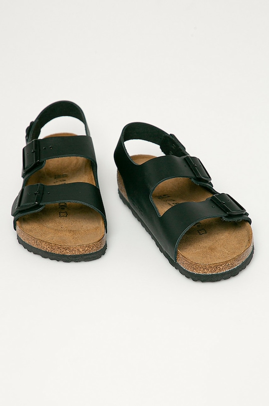 Сандалии из нубука Milano Birkenstock, черный — фото 2