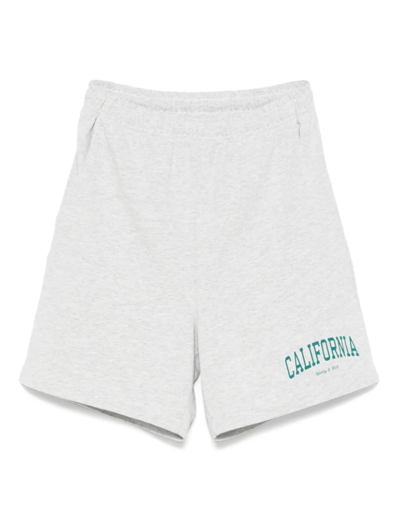 

Шорты из хлопковой смеси Sporty & Rich, серый