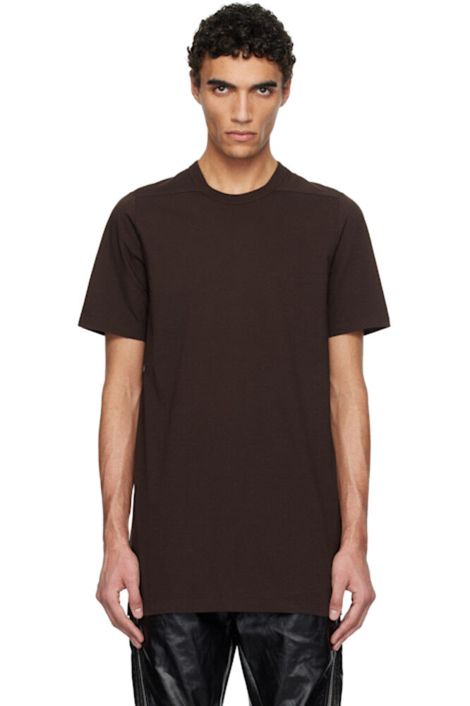 

Коричневая футболка Hollywood Level Rick Owens