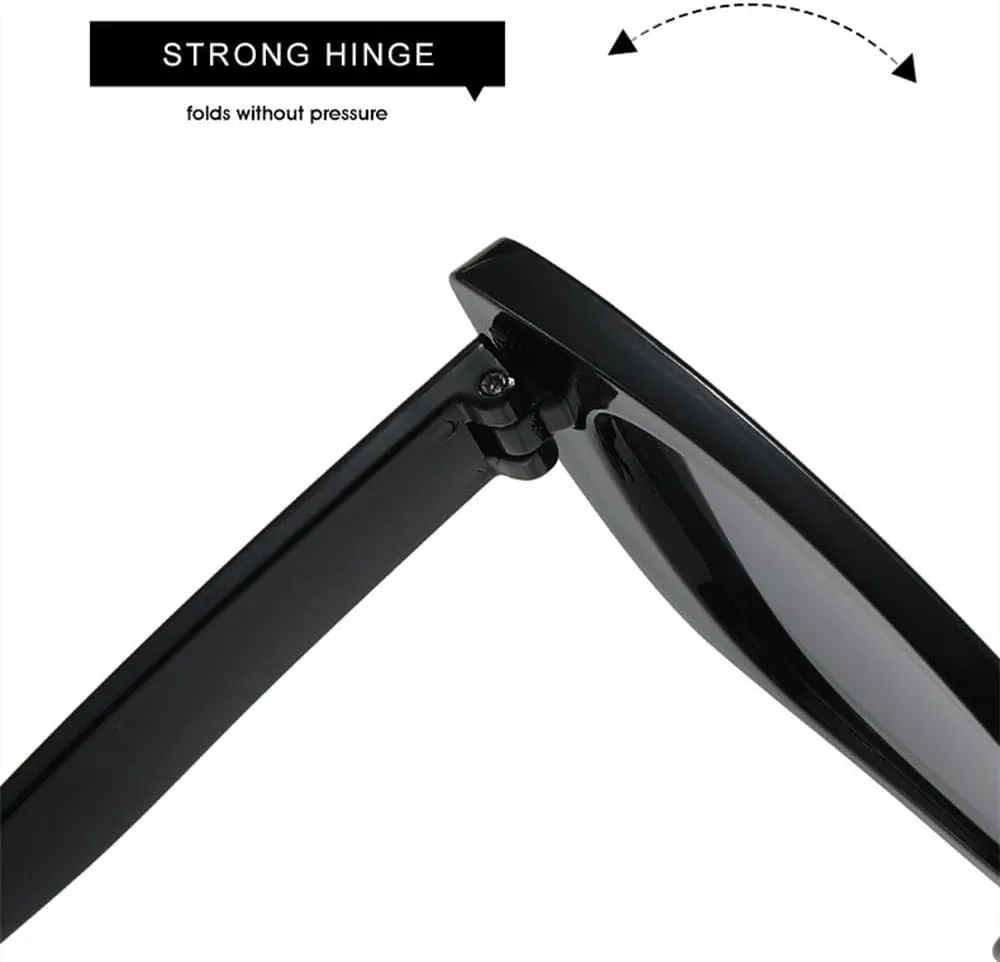 

Солнцезащитные очки в форме «кошачий глаз» 2026 года для женщин, винтажные ретро-солнцезащитные очки для мужчин, черный градиентный серый MTZJH, One Color