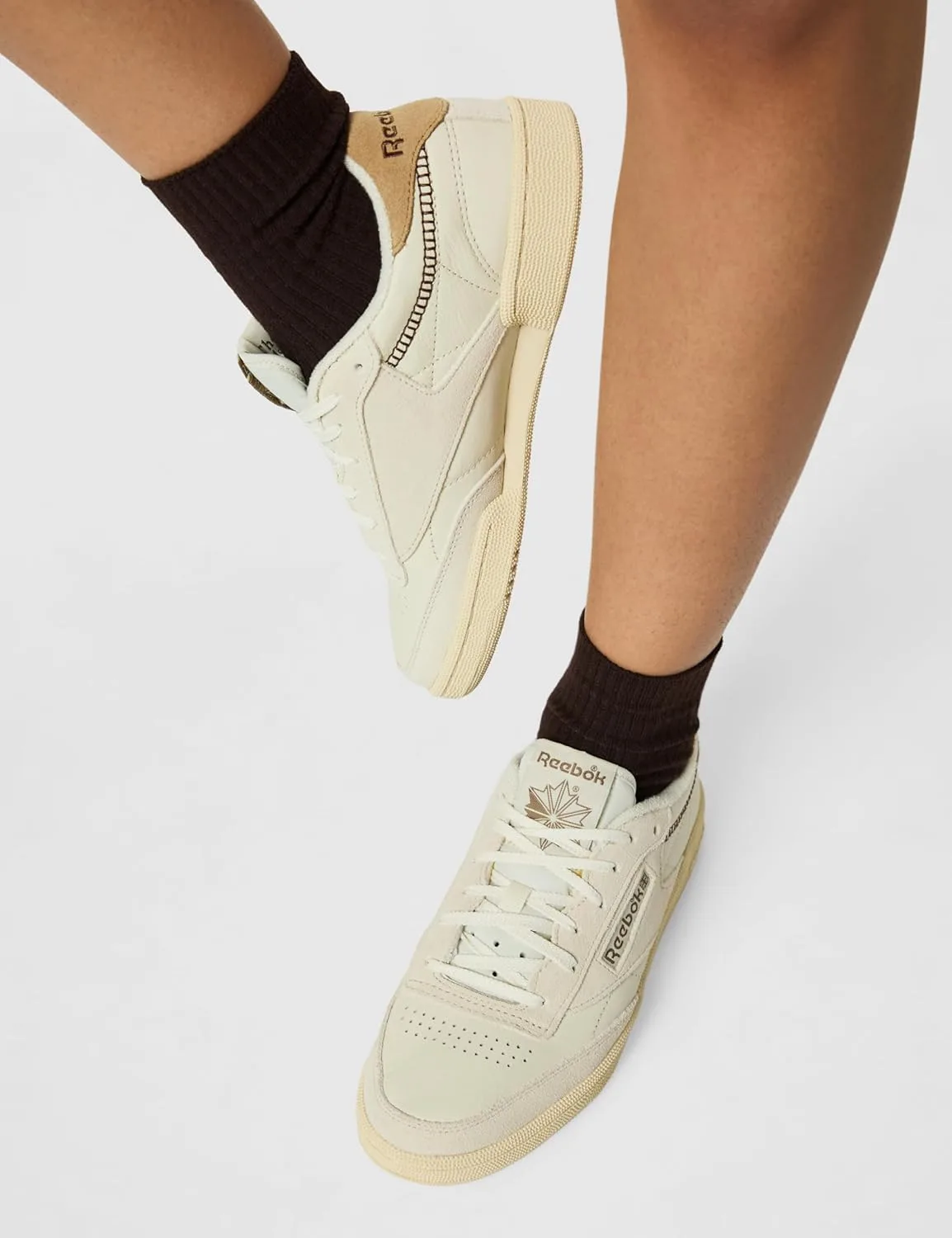 Кроссовки Reebok унисекс Reebok Court Advance, коричневый — фото 2