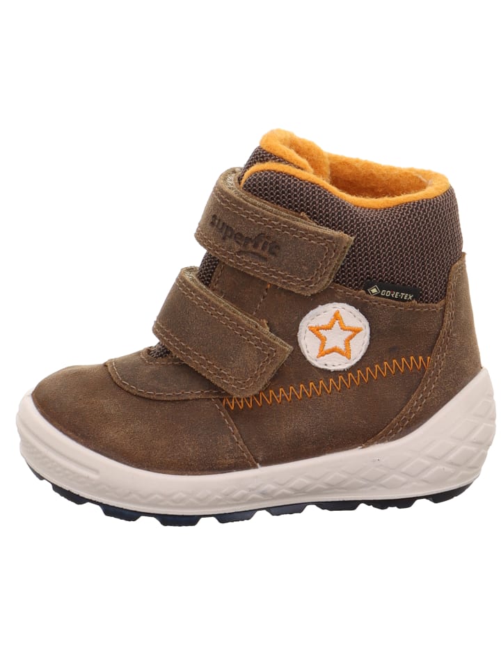Сапоги superfit Winterstiefel GROOVY 2.0, цвет Braun/Orange — фото 3