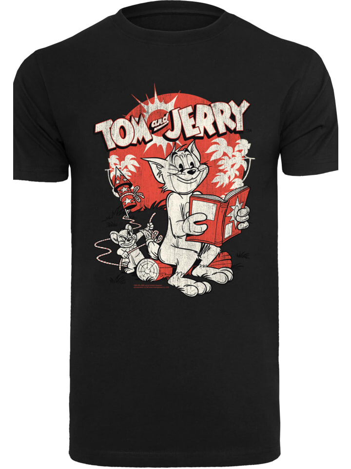 

Футболка F4NT4STIC Tom und Jerry Rocket Prank, черный