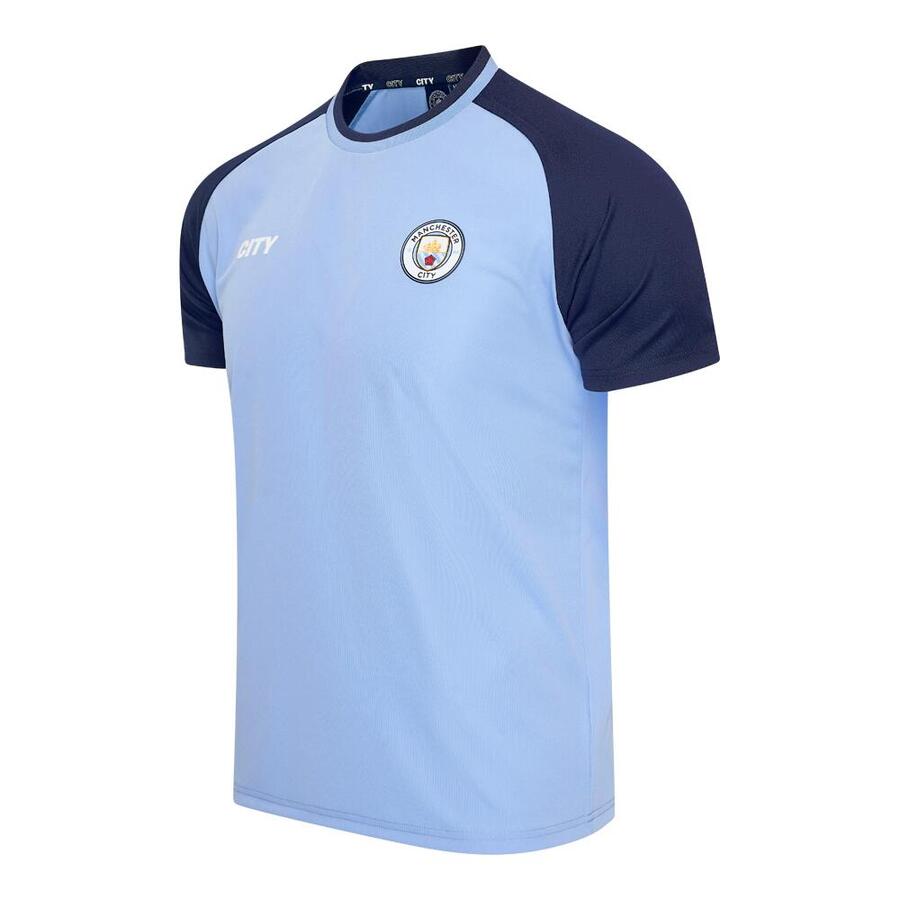 MANCHESTER CITY Детская домашняя футболка Манчестер Сити 24/25 — фото 3