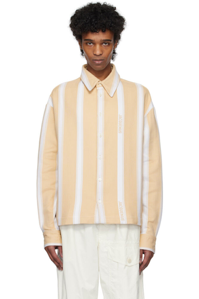 

Бежевая рубашка «The Papier» JACQUEMUS