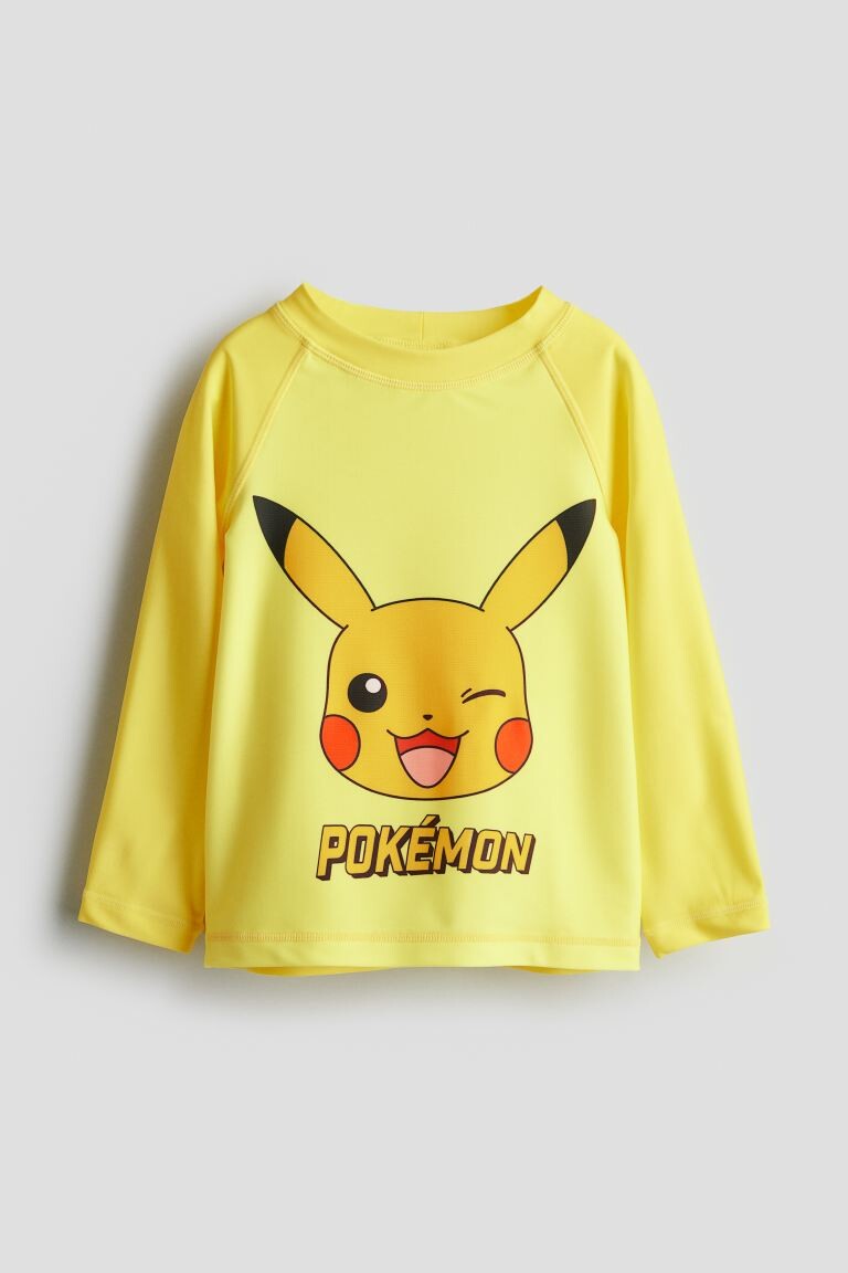 

Купальная рубашка с подъемом 50 H&M, желтый