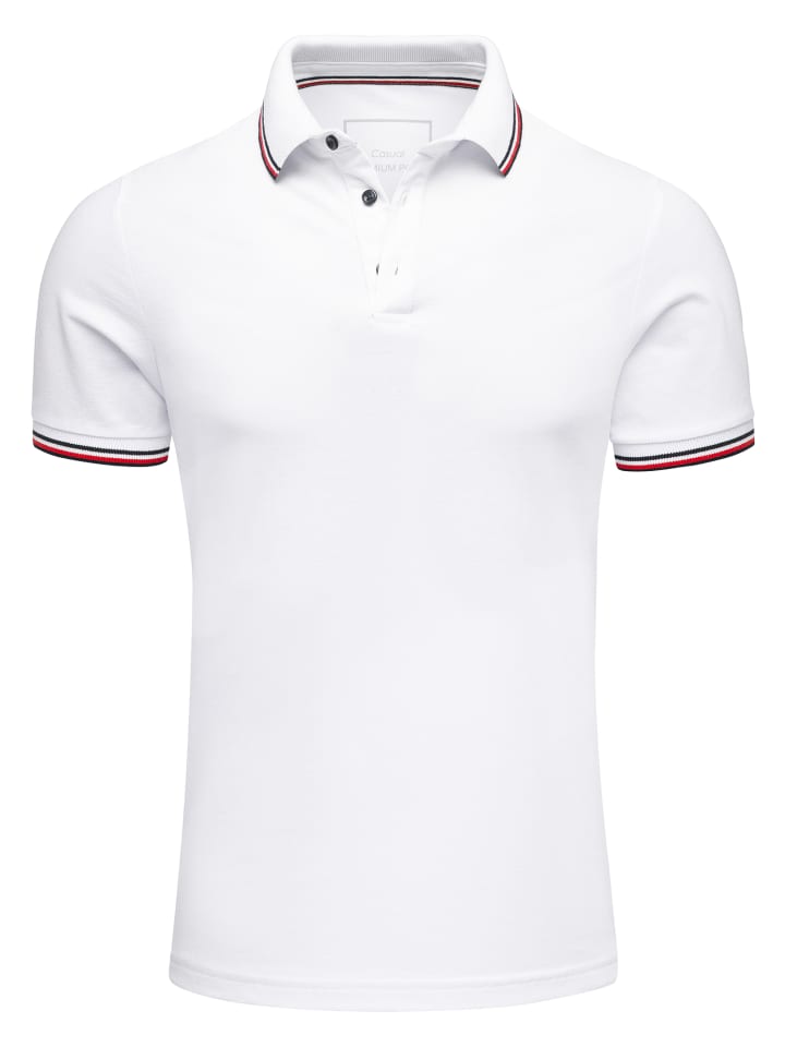 

Футболка поло Amaci&Sons, белый