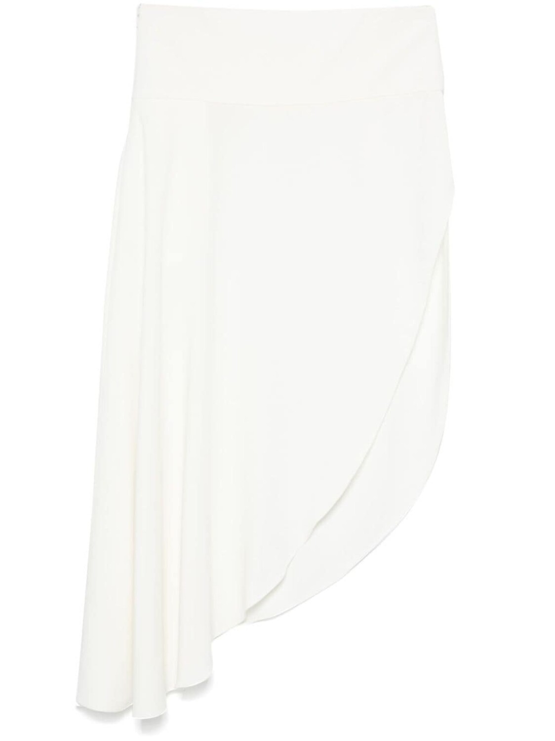 

Alaïa юбка миди асимметричного кроя, белый