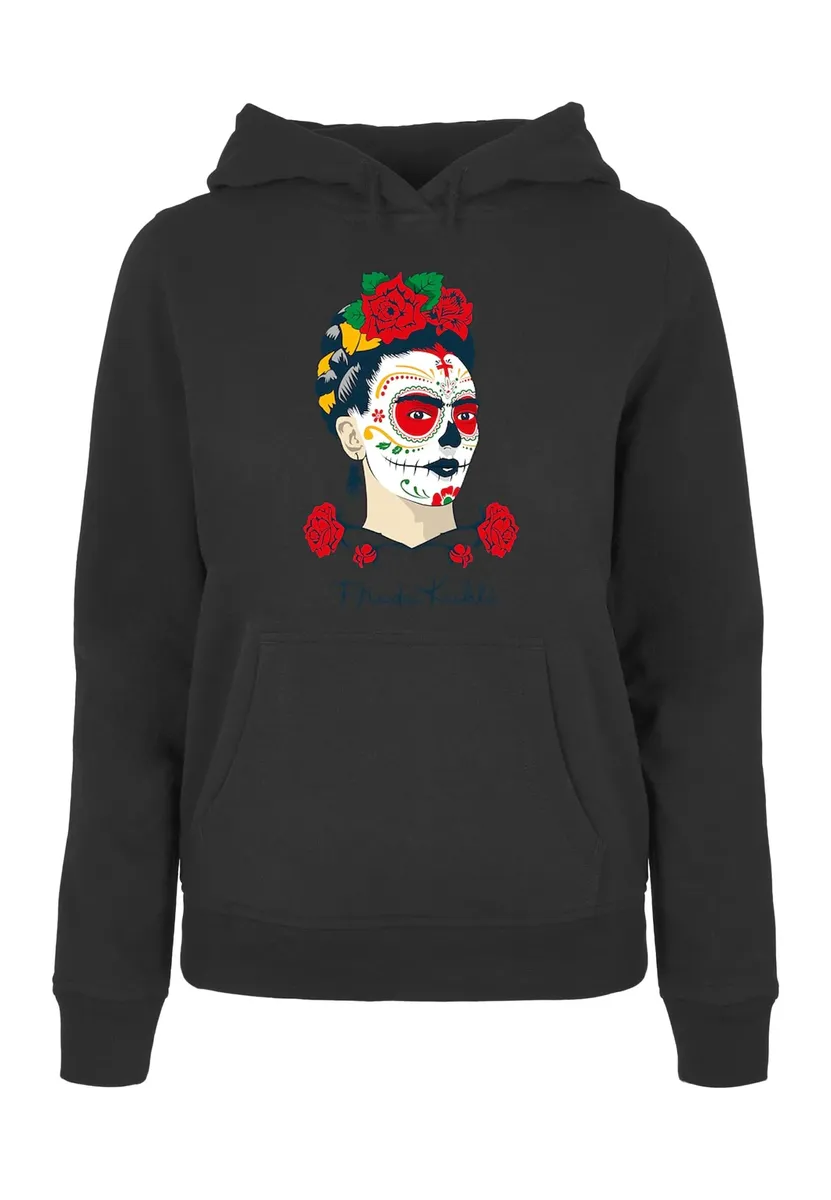 

Толстовка Merchcode "Женская толстовка Merchcode Frida Kahlo - Dia de los muertos", черный