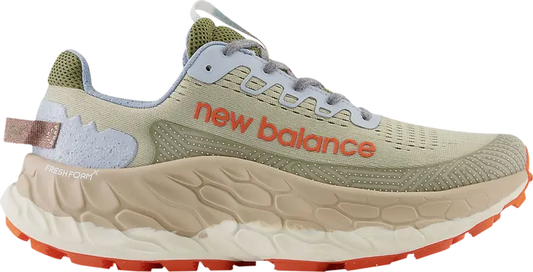 

Кроссовки Fresh Foam X More Trail v3 'Fatigue Green Poppy', зеленый