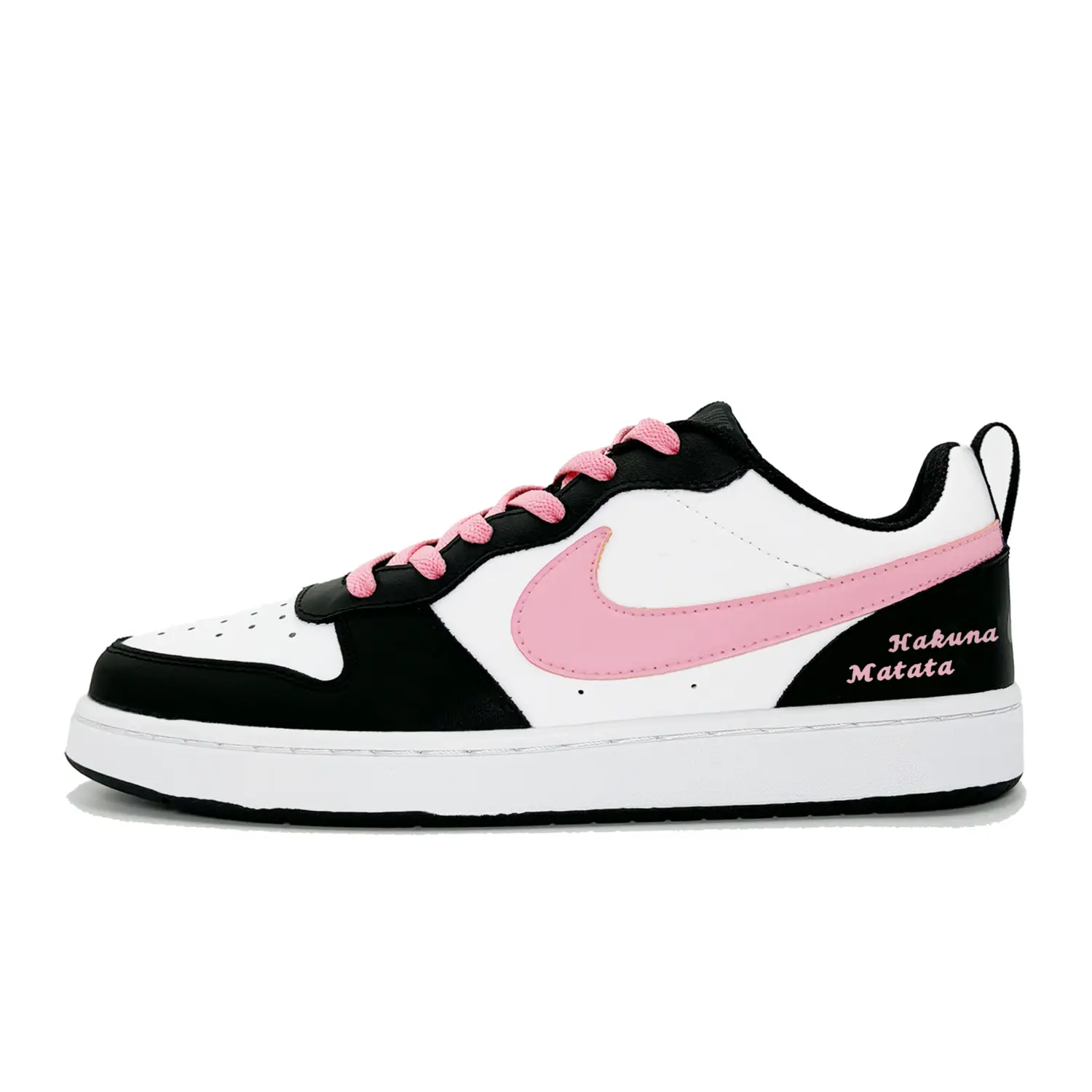 

Nike Court Borough 2 No Worries низкие детские скейтбординг кроссовки Pink