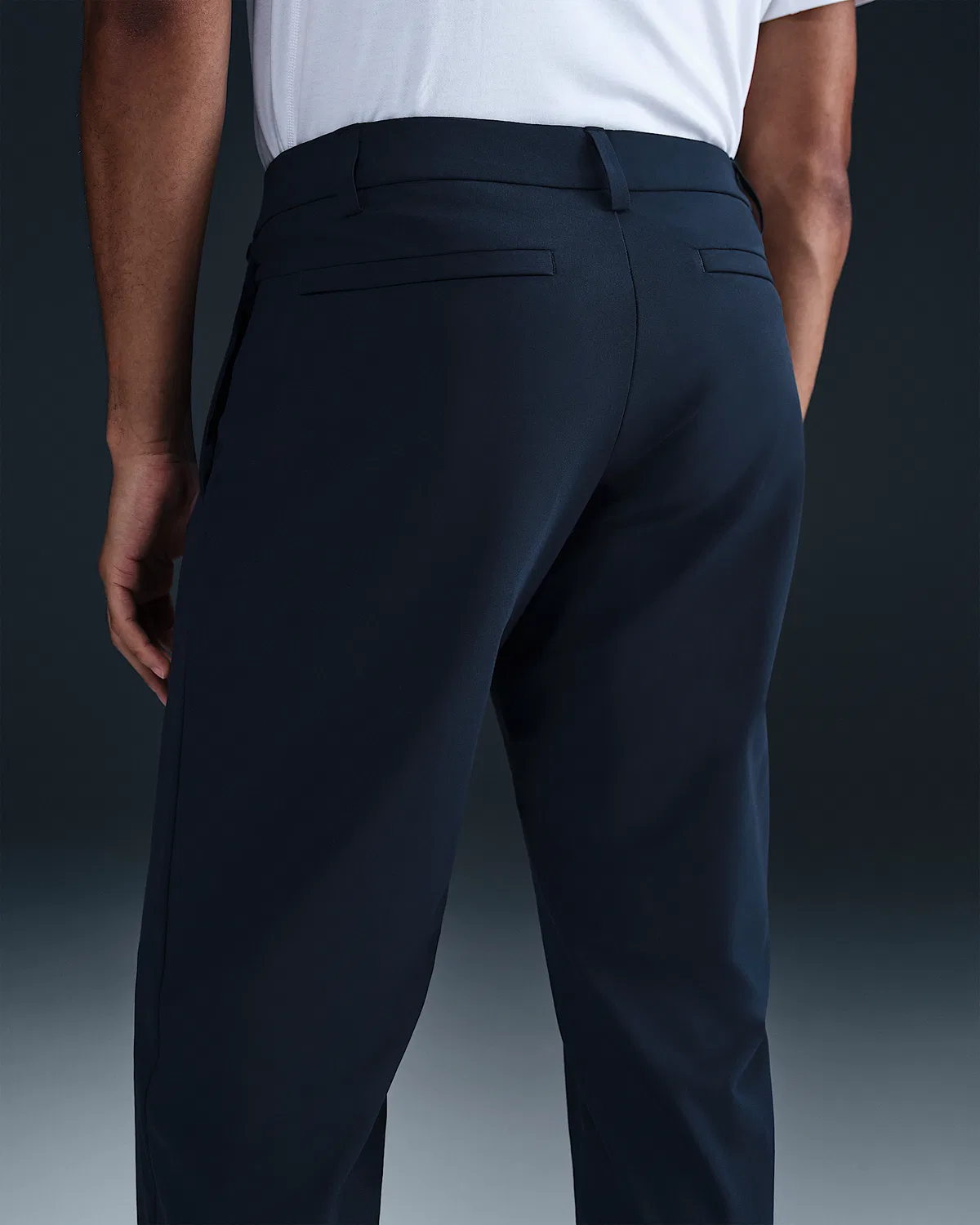 Мужские брюки чинос Dri-FIT Regular Nike 24.7 PerfectStretch, Obsidian/Black/Dark Obsidian — фото 3