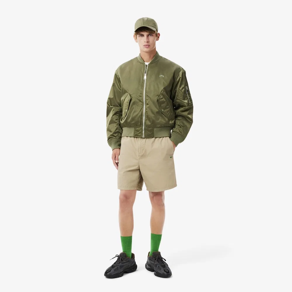 Мужские кроссовки L003 2K24 тёмно-зелёные от Lacoste