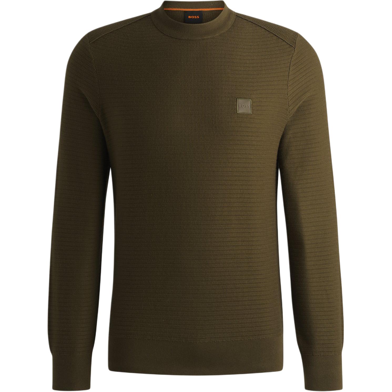 

Hugo Boss Мужской трикотаж FW24, оливково-зеленый