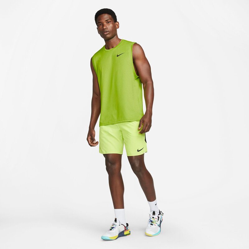 Бег - текстиль - профессиональная майка-тренировка Nike, мультиколор — фото 3