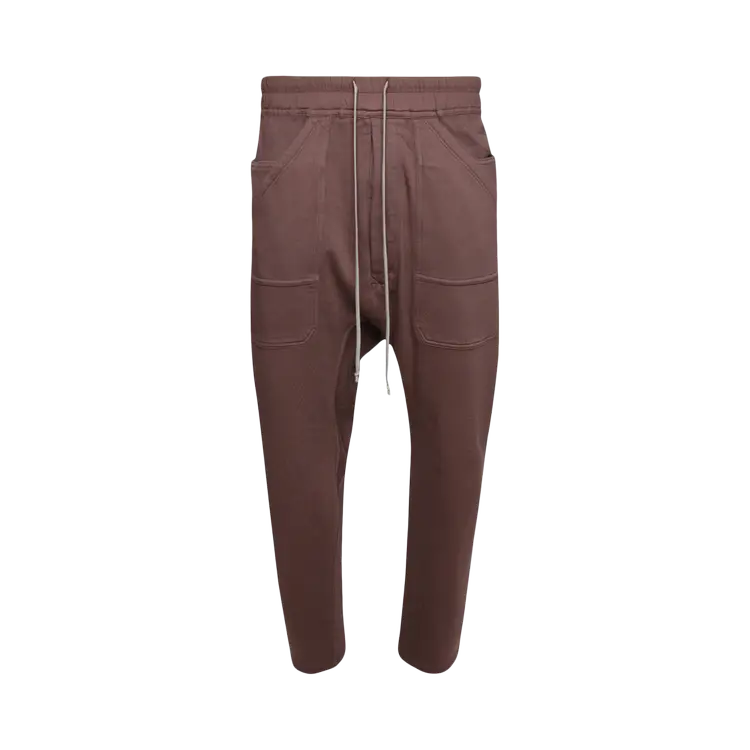 

Спортивные брюки Rick Owens DRKSHDW Classic Cargo Drawstrings 'Mauve', коричневый