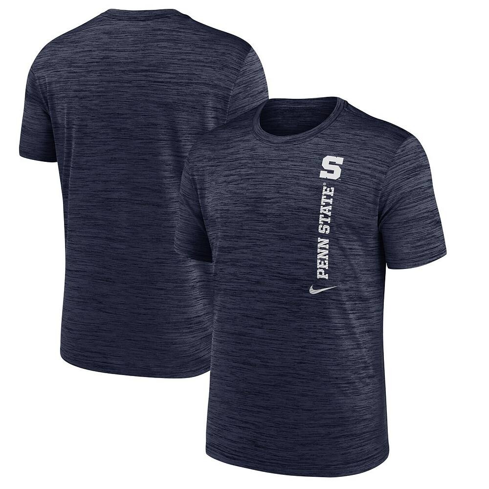 

Мужская темно-синяя футболка Nike Penn State Nittany Lions 2024 Sideline Velocity Performance, цвет Pst Navy