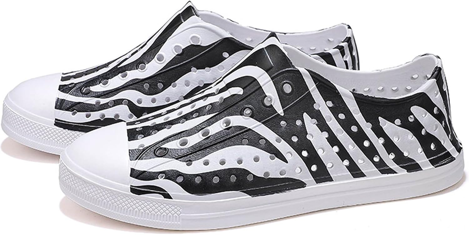 

Мужские и женские летние пляжные водные туфли с граффити, легкие в уходе, нескользящие и дышащие обувь, кломпы для бассейна и спорта, сандалии с поддержкой свода стопы для пляжного спорта, нескользящие садовые сандалии Dzbajrqm, черный