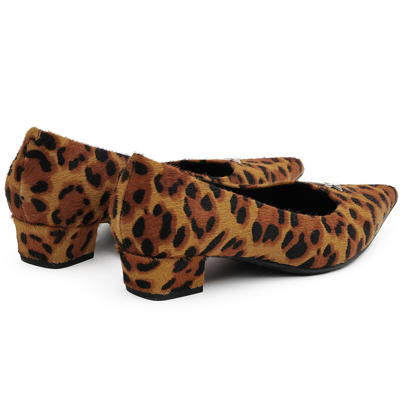 SMFK Женские туфли на высоком каблуке Original Leopard Print, цвет Original Leopard Print — фото 4