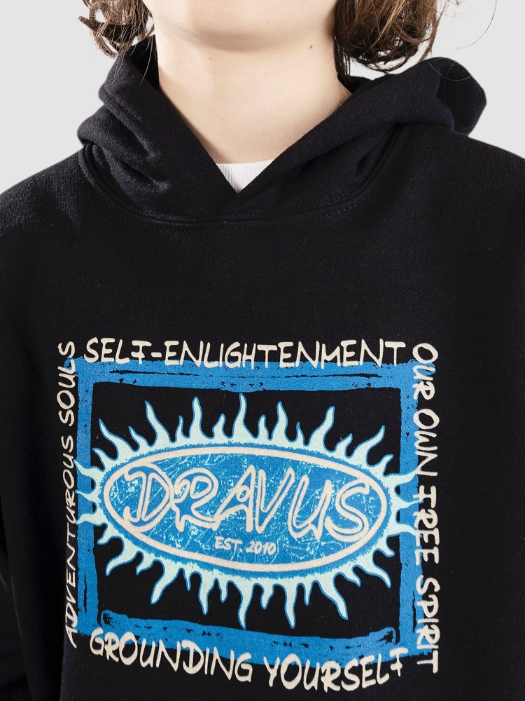 Толстовка A.LAB Retrosurfer Kids Hoodie, black — фото 3