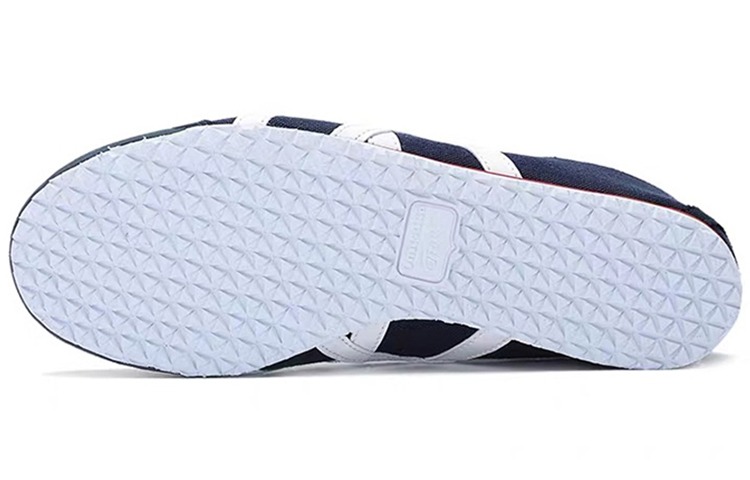 Кроссовки Onitsuka Tiger Mexico 66 Slip-On, темно-синий/белый/красный — фото 2