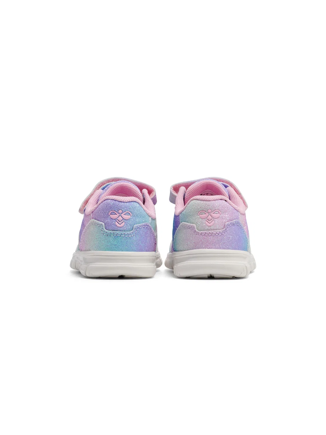 Детские кроссовки с эластичными шнурками Crosslite Glitter Hummel, Bunt Violett — фото 2