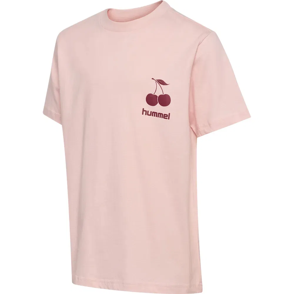 Футболка с коротким рукавом Regular Graphic Hummel, розовый