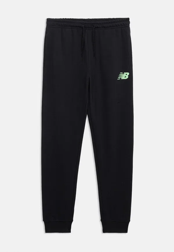 Комплект из худи и брюк с принтом Stacked logo hoodie set New Balance, Caviar, цвет caviar — фото 3