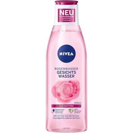 Тоник для лица освежающий NIVEA Rosewater, 200 мл