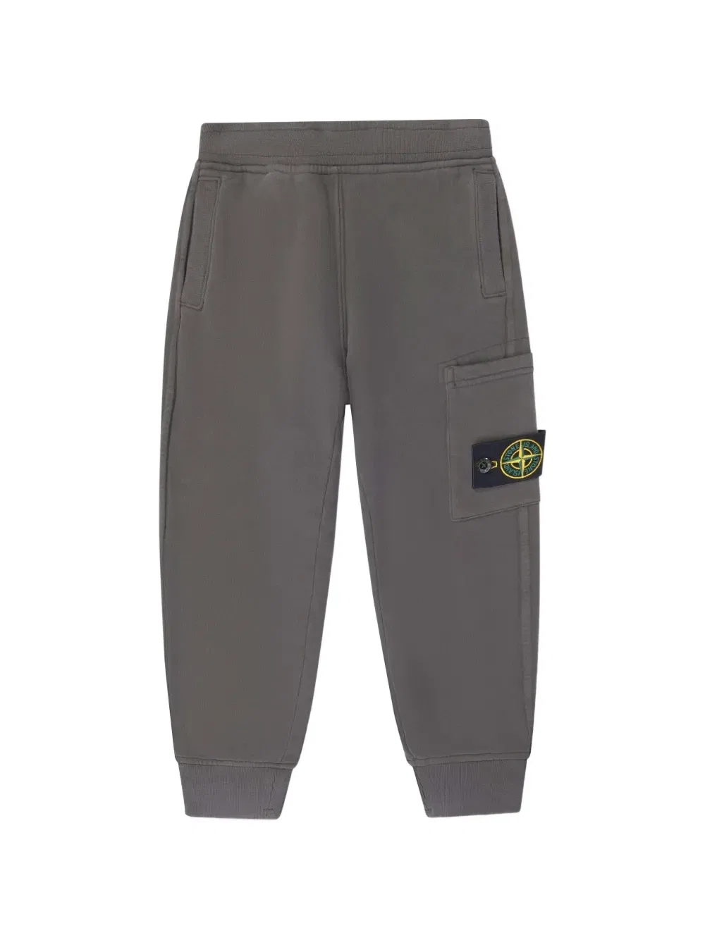 Спортивные брюки с нашивкой в виде компаса Stone Island Junior, серый