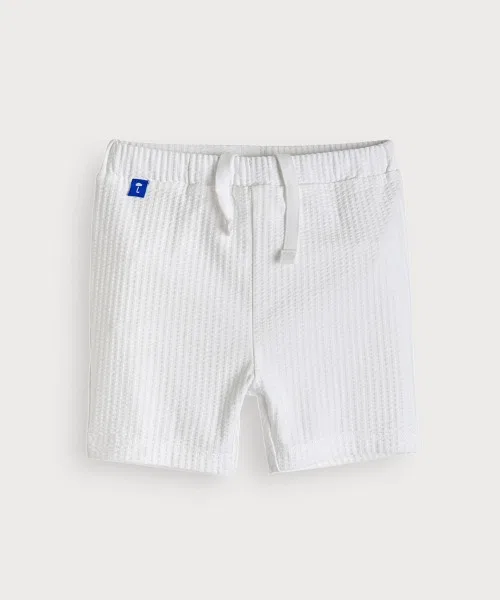 Детский комплект для плавания с принтом Berry Kids Swim Rash Guard & Панталоны & Шляпа moimoln, Белый — фото 3