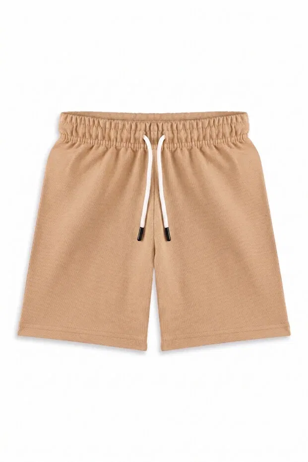 Детские шорты для мальчиков с завязками Basics Hafico, Beige