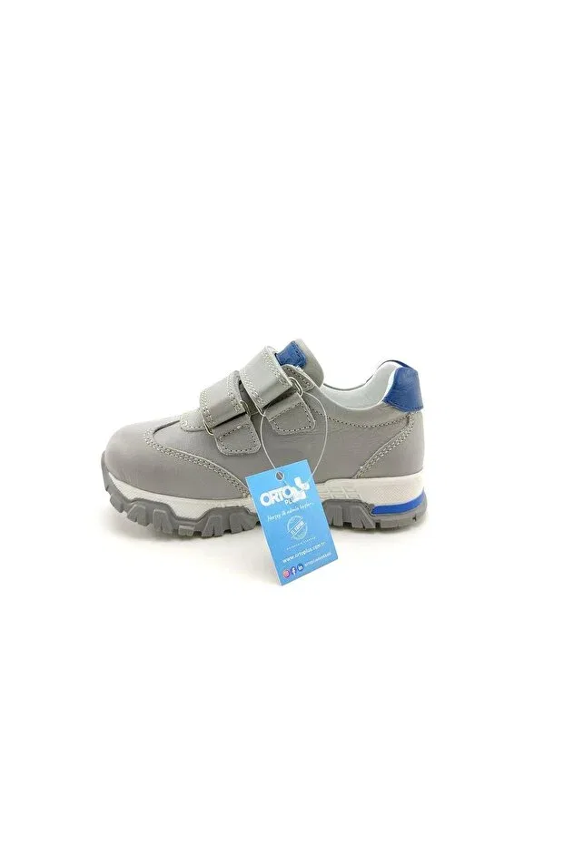 Детские спортивные туфли для девочек ортопедические Ortoplus, Grey-Lacy — фото 4