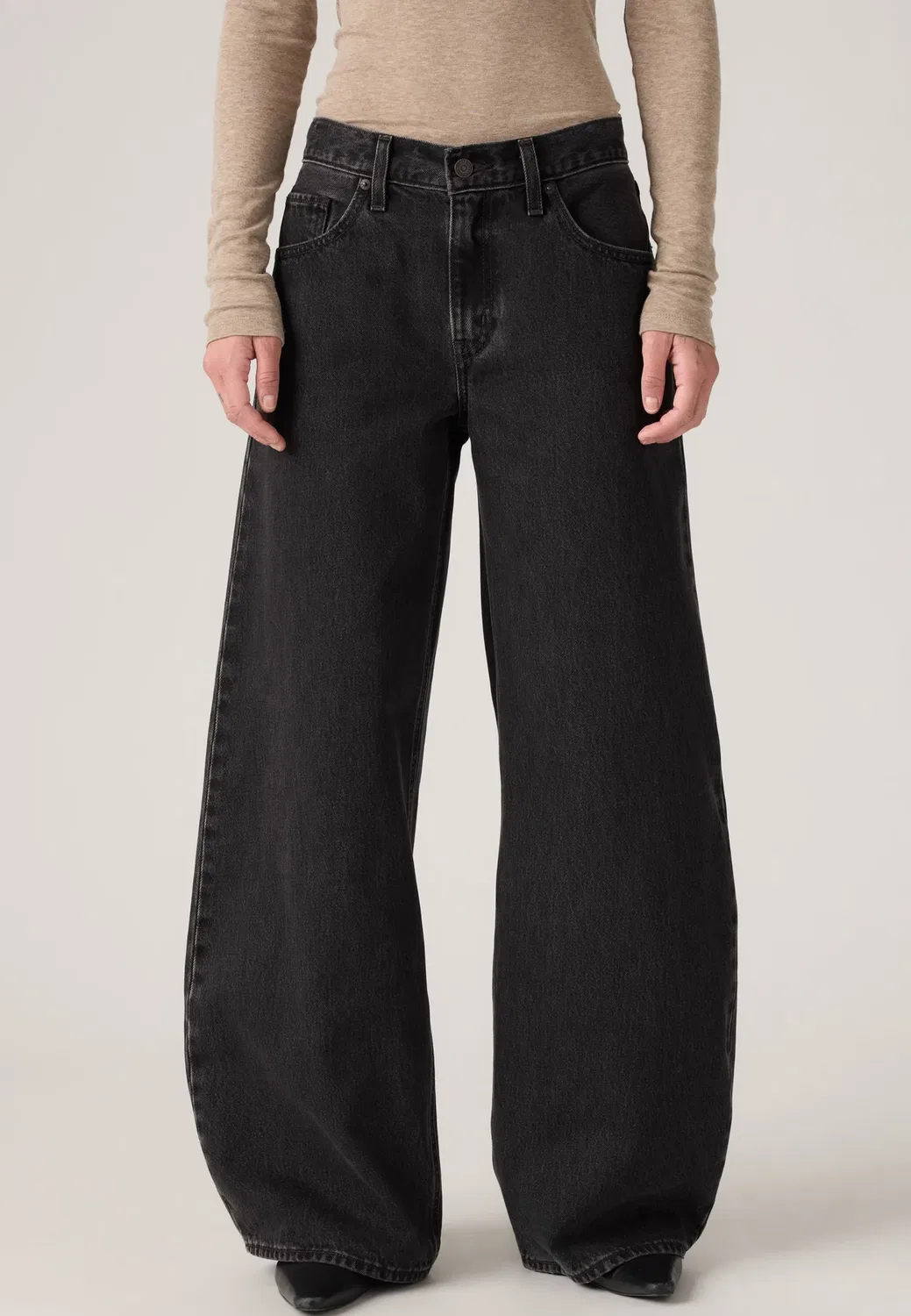 Каплевидная широкая штанина Levi'S, Influential Lady Stone