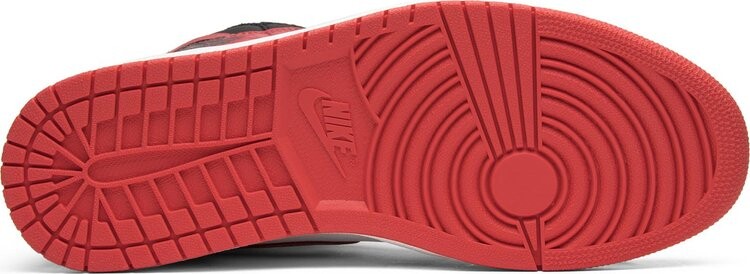 Кроссовки Air Jordan 1 Retro High OG Track Red, красный — фото 4
