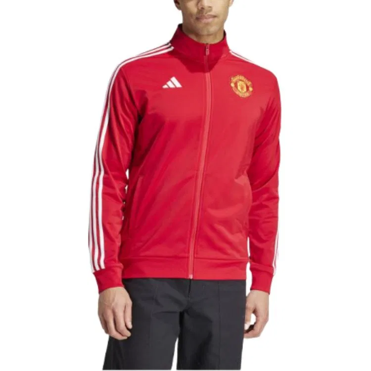 Мужская куртка с воротником-стойкой Adidas, Red