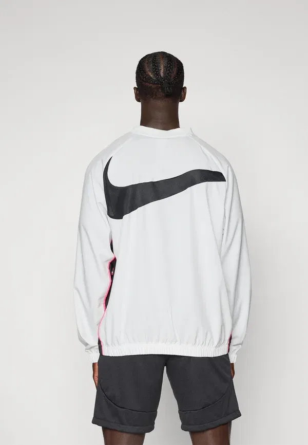 Футболка с длинным рукавом Dri-fit Nike Performance summit white, hyper pink, белый/черный/розовый