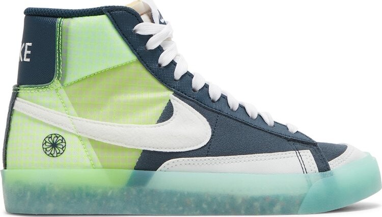 

Кроссовки Nike Blazer Mid '77 GS 'Move To Zero - Armory Navy', синий