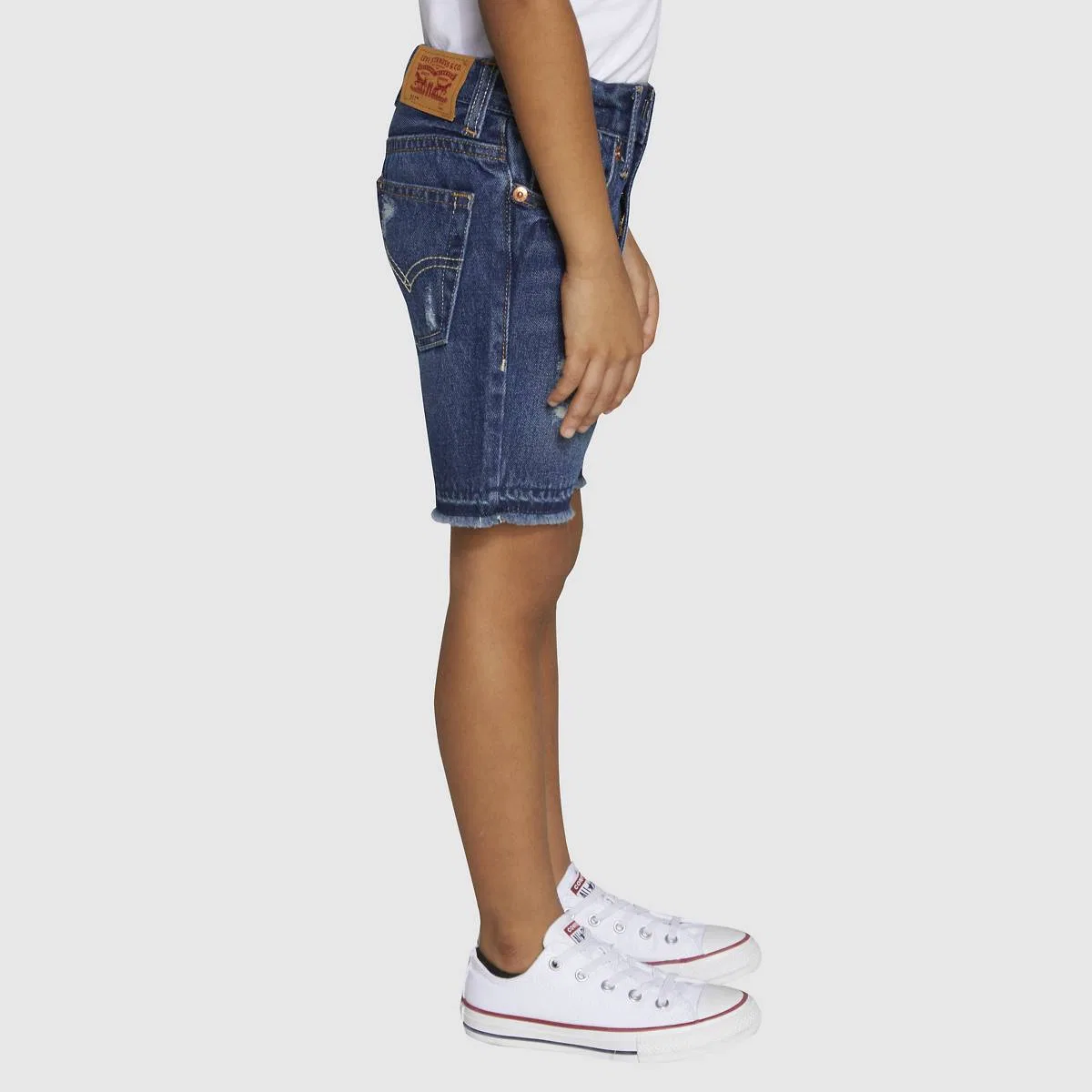 Шорты 511 для мальчиков 4-7 лет Levi's, Marcy Ave - Blue — фото 2