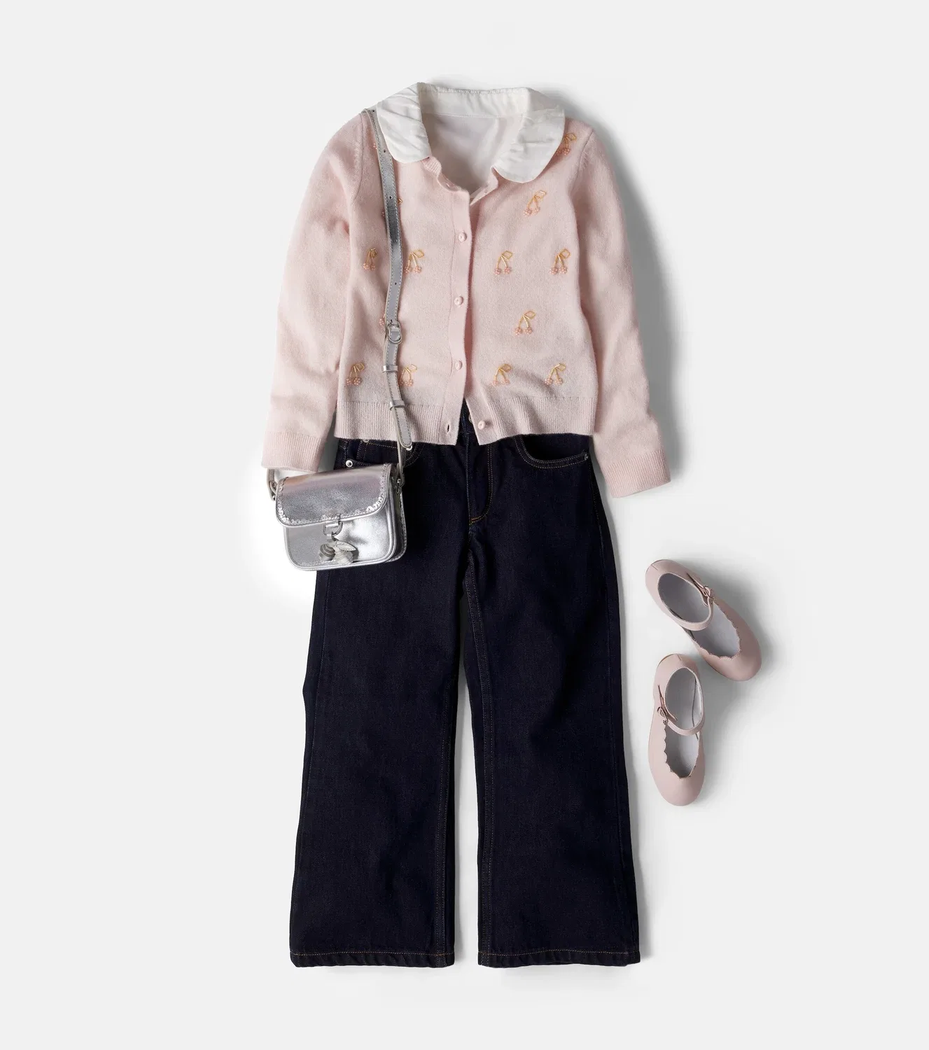 Джинсы с пятью карманами Jayjay Bonpoint, синий — фото 2