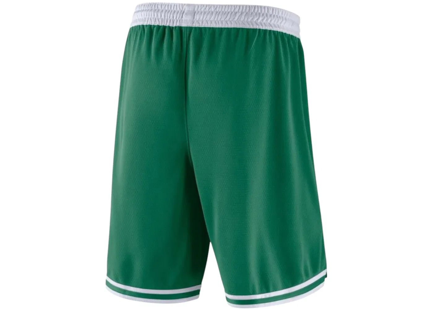 Мужские шорты с принтом Nike NBA Boston Celtic City Edition Dri-Fit Swingman Shorts, Green/White — фото 2