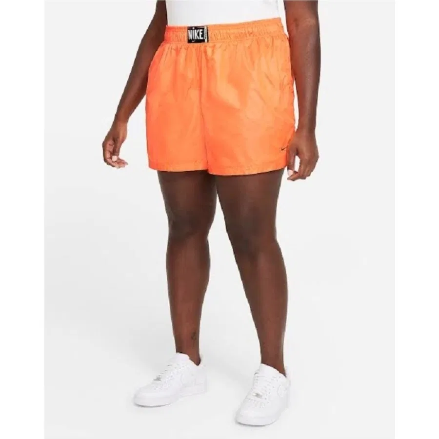 Шорты спортивные с принтом Nike Sportswear, Оранжевый — фото 3